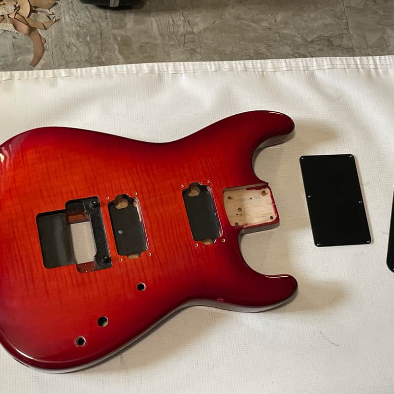 2015 Charvel San DImas 2H Cherry Sunburst Flame