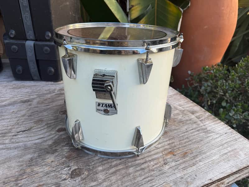 Tama Granstar 80's White Birch 13x12 Tom Drum image 1