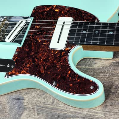 MyDream Partcaster Custom Built - Surf Green Ebony Charlie Christian Freeway image 6