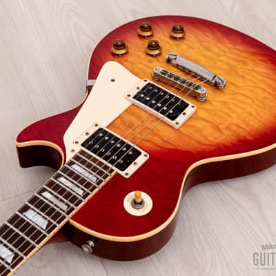 1992 Orville by Gibson Les Paul Standard LPS-QM Quilted Maple Top w/ Gibson USA 490 Pickups, Japan image 11