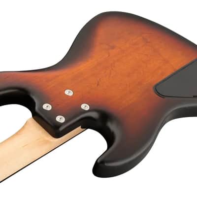 Sadowsky MetroLine 21-Fret Vintage J/J Bass-Swamp Ash Body-4 String-Almond Sunburst Transparent Satin-Fretless image 6