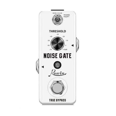 Rowin Guitar Noise Gate Pedal, 2 Mode (Hard/Soft) Noise Suppressor, True Bypass Mini Effect Pedal for Electric Guitar image 1