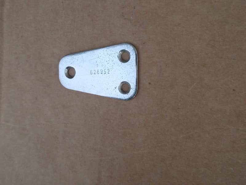 Vintage 1960s Hagstrom Guitar Neckplate Hagstrom II III Viking image 1