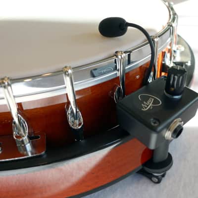 Banjo Pickup with Quick Mount ~ 3" Flexible Micro-Gooseneck image 1