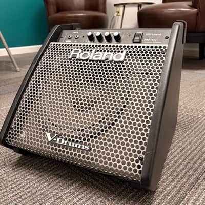 Roland PM-100 80-Watt Personal Drum Amplifier for V-Drums 2012 - Present - Black image 2