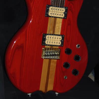 *Rare*Rocky*1970's Matsumoku Japan*Neck-Thru Solid body*Alembic Style*Solid Ash, Maple&Mahogany* image 16