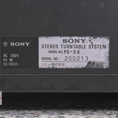 SONY PS-X9 Integrated Stereo Turntable System w/ XL55pro in Good Condition image 24