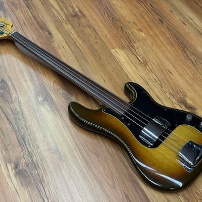 Fender Precision Bass Fretless  1978 image 3