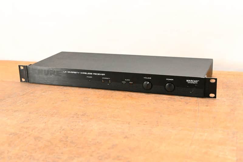 Shure L4 Diversity Wireless Receiver - 177.000 MHz (NO POWER SUPPLY) CG01L4C image 1