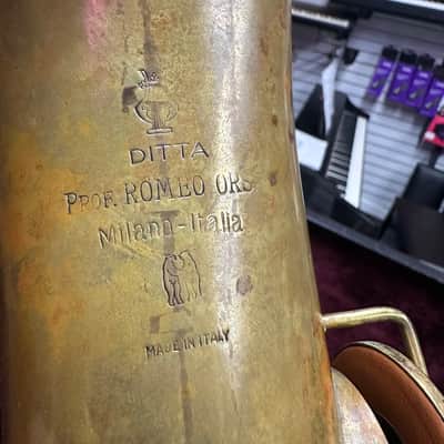 Ditta Prof. Romeo Orsi Millann- Italia Tenor Saxophone / 5625 image 12