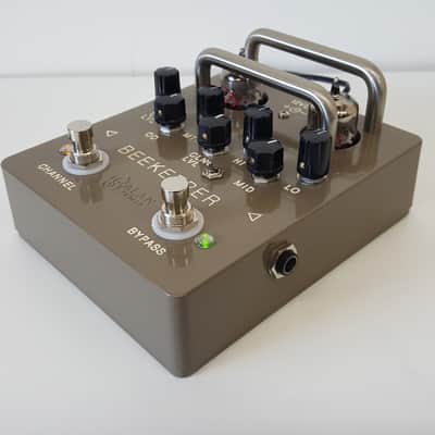 Dual Channel Tube Guitar Preamp Pedal, based on Dumble, high voltage, hand built image 2