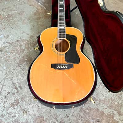 Guild F412 12 string acoustic jumbo 1979 - Maple F-412 original vintage USA XII image 4