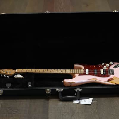 2026 LsL Instruments Saticoy Electric Guitar Metallic Pink on Sunburst Relic + OHSC image 22
