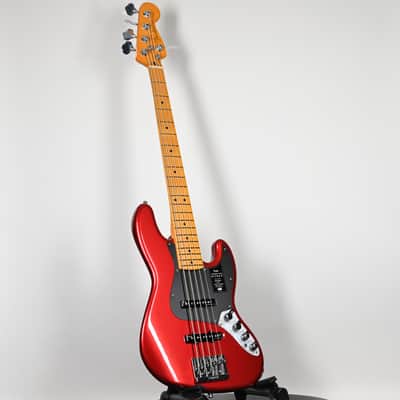 Fender American Ultra II Jazz Bass V w/ Maple Fingerboard- Sinister Red 2026 (US26002589) image 12