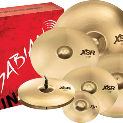 Sabian *Pre-Order* XSR Super Set: 14" Hats/14_16_18" Fast Crash/20" Ride/10" Splash | Cymbal Pack | Special Order | Authorized Dealer image 8
