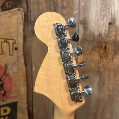 Fender Mustang Guitar with Maple Fretboard 1976 - Walnut (Mocha) image 8