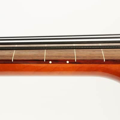 1980 EKO BA/4 Acoustic Fretless Bass Guitar Vintage Hofner Hagstrom image 21