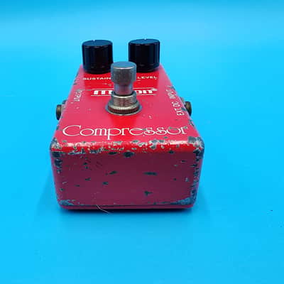 Vintage 80s Maxon Compressor CP-101 Guitar Effect Pedal Bass Sustain CP101 Photo image 7