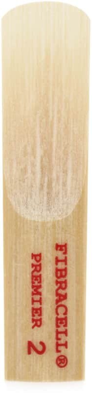 Fibracell FSSR-MS2 Premier Soprano Saxophone Reed - 2.0 (2-pack) Bundle image 1