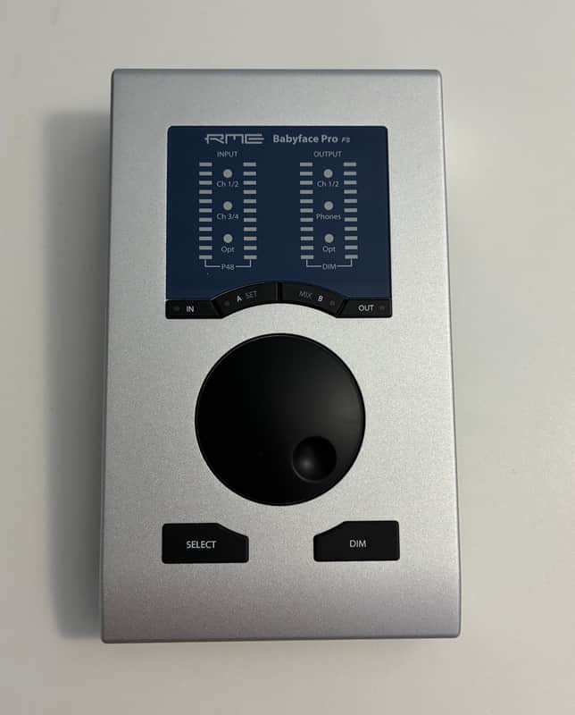 RME Babyface Pro FS USB Audio Interface 2020 - Silver + cables image 1
