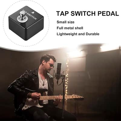 Guitar Footswitch Pedal TAP SWITCH PEDAL, Single Momentary Footswitch, for time-based effects Pedal and Muti-effects Pedal image 2