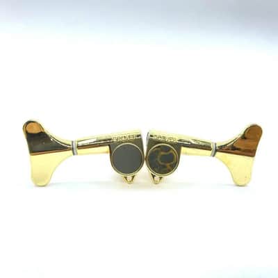 Gold Grover 4 String Bass Machine Heads Tuning Pegs 2R+2L image 14