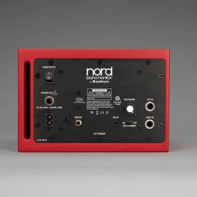Nord Piano Monitor V2 - Premium Active Stereo Speaker Pair Bundle with Nord Keyboard Stand, Nord Music Stand V2, Nord Soft Case for Piano Monitors, Closed-Back Studio Headphones, and Dust Cover image 7