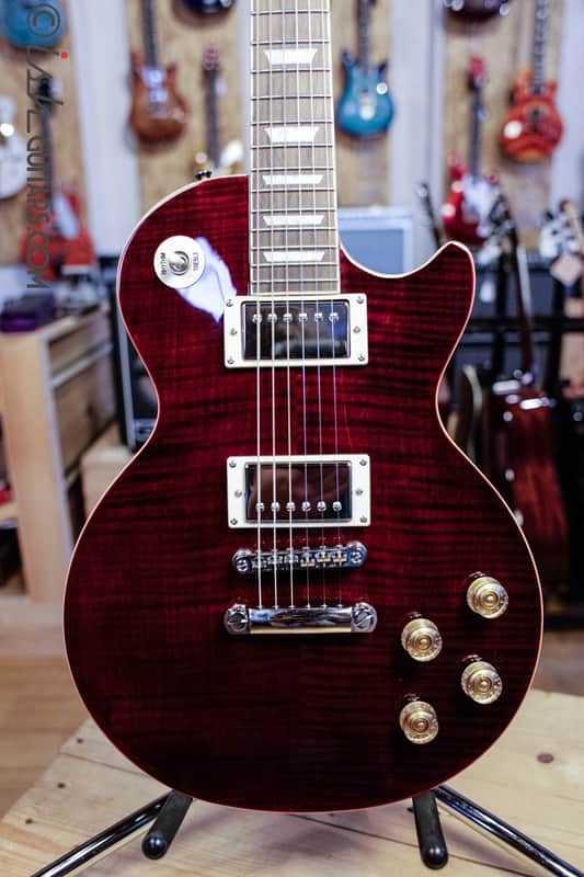Epiphone Les Paul 1960 Tribute Plus Black Cherry | Reverb Australia