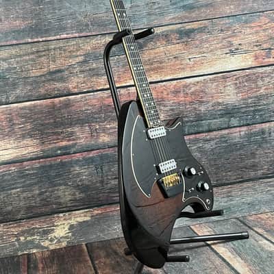 Used Ovation 1973 Deacon Electric Guitar with Matching Ovation Case- Sunburst image 4