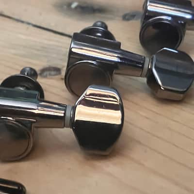 Ibanez RG350EX Electric Guitar 6 in line Tuners Machine Heads Cosmo Black 2007 RG Series image 3