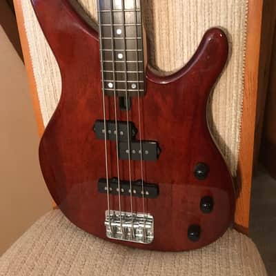 Yamaha TRBX174EW 4-string Bass 2010s - Root Beer image 3