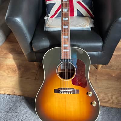 Gibson J-160E John Lennon 70th Anniversary 2010 - Sunburst image 8