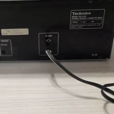 VINTAGE TECHNICS INTEGRATED AMPLIFIER/DOUBLE CASSETTE DECK COMPONENTS/JAPAN image 4