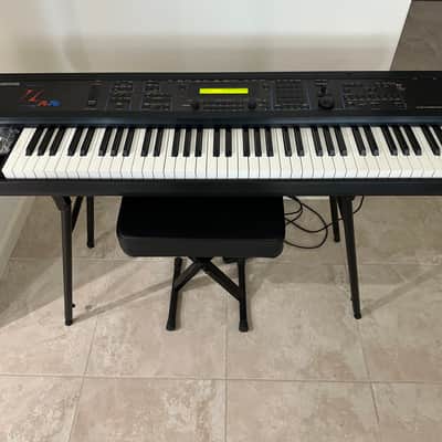 Ensoniq ZR-76 with Perfect Piano and Manual