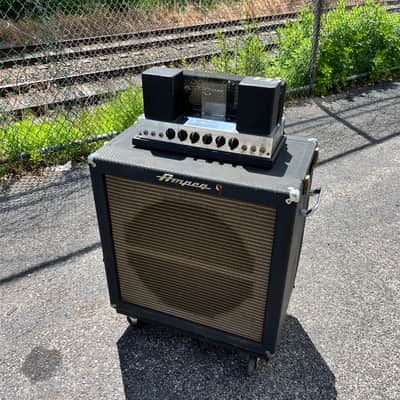 1964 Ampeg Portaflex Bass Amp 1x18" - new caps, new tubes image 8