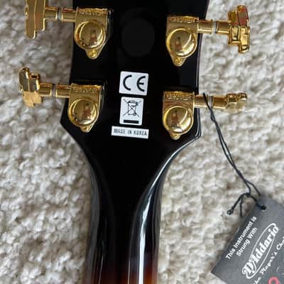 D'Angelico Excel SS Semi-Hollow Electric Guitar w/Stairstep Tailpiece and Case image 6