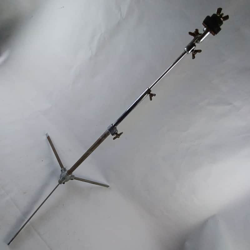 *Slingerland Flush-Base Cymbal Stand #33F Vintage 60s Flat-Tripod USA Crash/Ride image 1