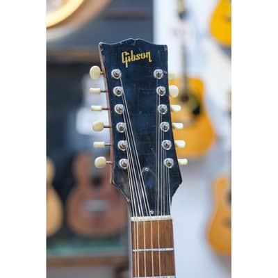 1966 Gibson B-25-12N natural image 3