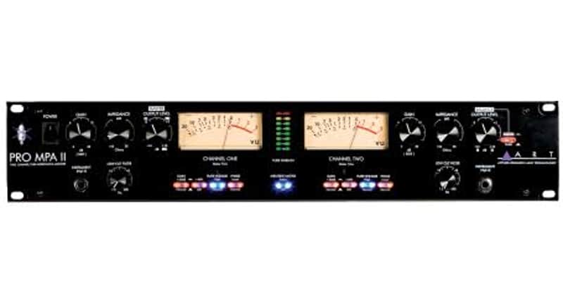 ART Pro MPA II 2-Channel Microphone Preamp