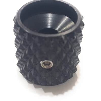 Electric Guitar Knobs - Qty 2-Black Extra Course image 2