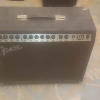 Fender Roc Pro 1000 2-Channel 100-Watt 1x12" Hybrid Guitar Combo 1996 - 2000 - Black image 10