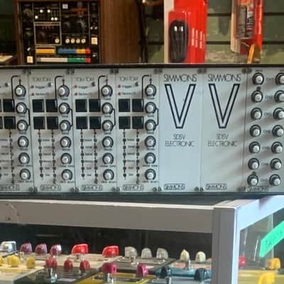 Simmons SDS5/SDSV Modular Drum Synthesizer with Kit image 3