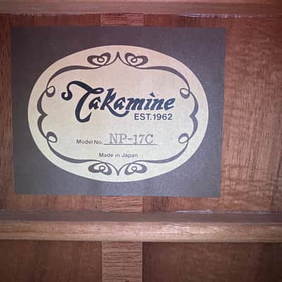 Takamine NP-17C 1995 - hellbraun image 9