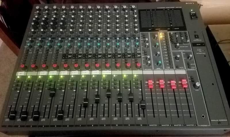 Sony MXP-390 Vintage Professional Recording Mixing Console | Reverb