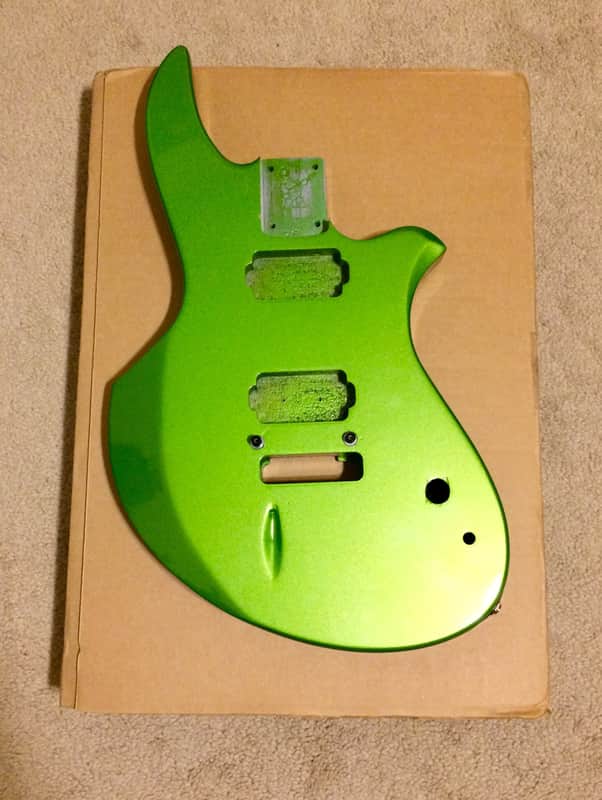 Warmoth Warmoth Z Candy Green Apple | Reverb