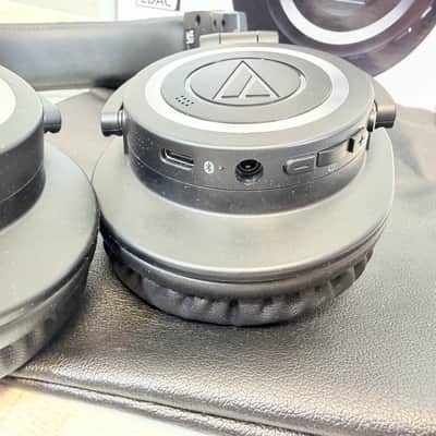 Audio-Technica ATH-M20xBT Wireless Bluetooth Headphones – White, Closed-Back w/ Box image 5