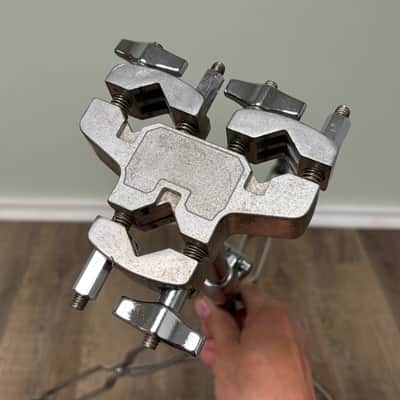 Unbranded Triple Multi-Clamp Stand - Great for tom and cymbal arms - Pearl Tama Yamaha PDP Gretsch Ludwig image 7