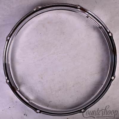 Slingerland 14"Snare Drum Resonant Rim/Hoop Stick-Saver Vintage 70s Artist/Krupa image 5