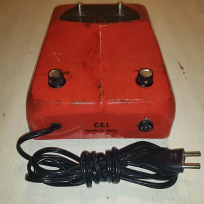 CEI Dixi Fluid Sound Box Chorus Leslie Simulator Rotating Speaker60'S 70'S Red image 2