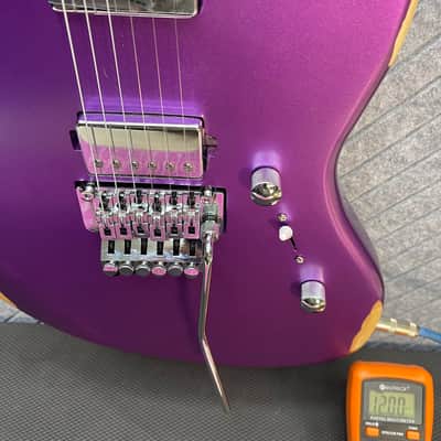 SBS Steve Brown Sound Guitars VS200 Includes Our FretWerx In USA Fret Dress and Setup! Purple Metallic image 18